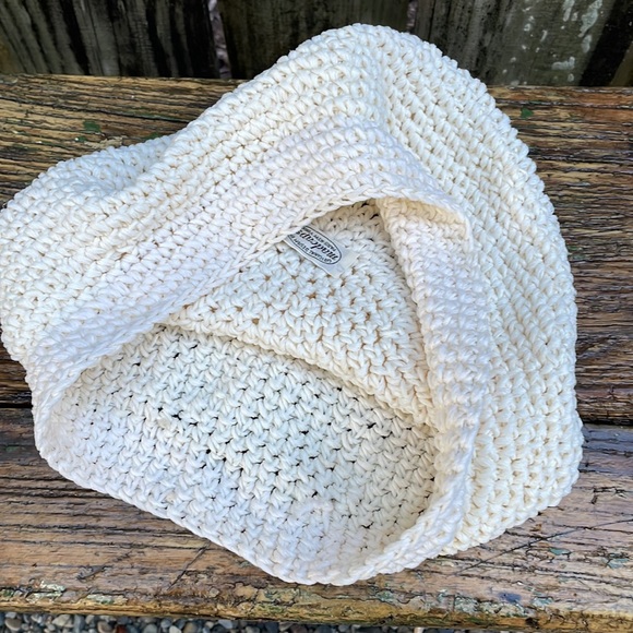 Vintage 1960’s cream knit madcaps beret style cap - Picture 6 of 7